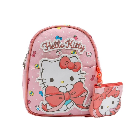 Hello Kitty Other - Brand New Hello Kitty Pink 10.5" Mini Backpack with Coin Purse, NWT